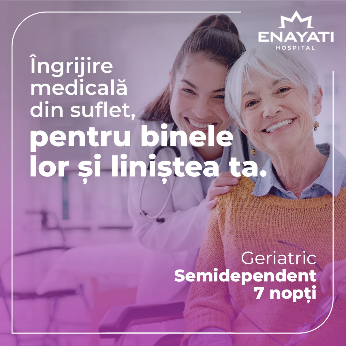 Geriatric Semidependent (7 nopți)