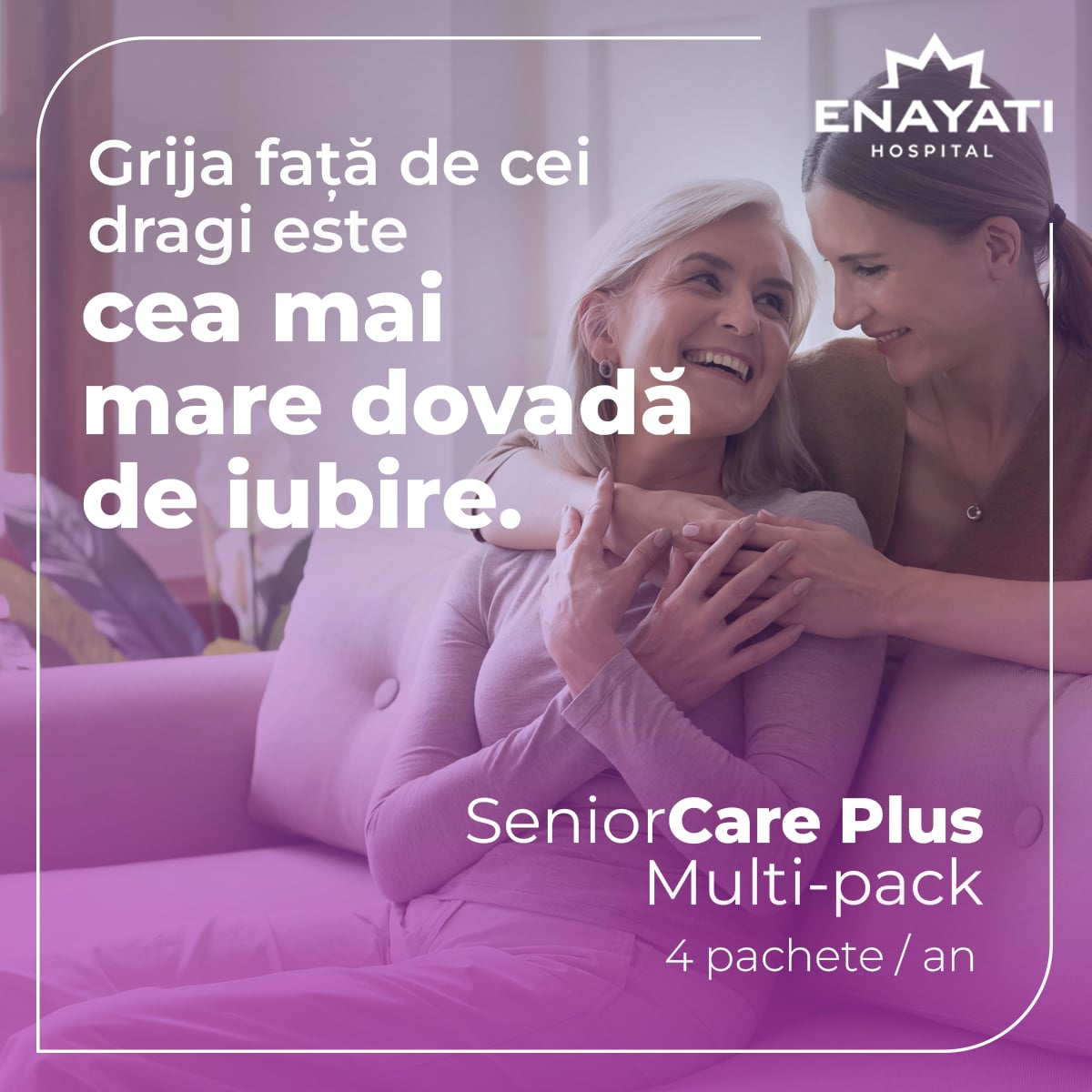 #SuperOferta SeniorCare Plus Multi-pack (4 pachete medicale cu spitalizare)