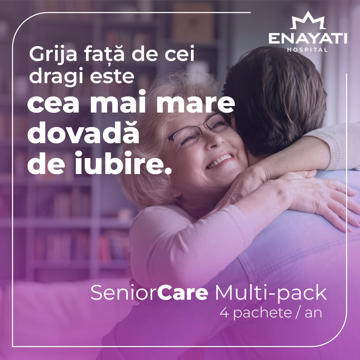 #SuperOferta SeniorCare Multi-pack (4 pachete medicale cu spitalizare)
