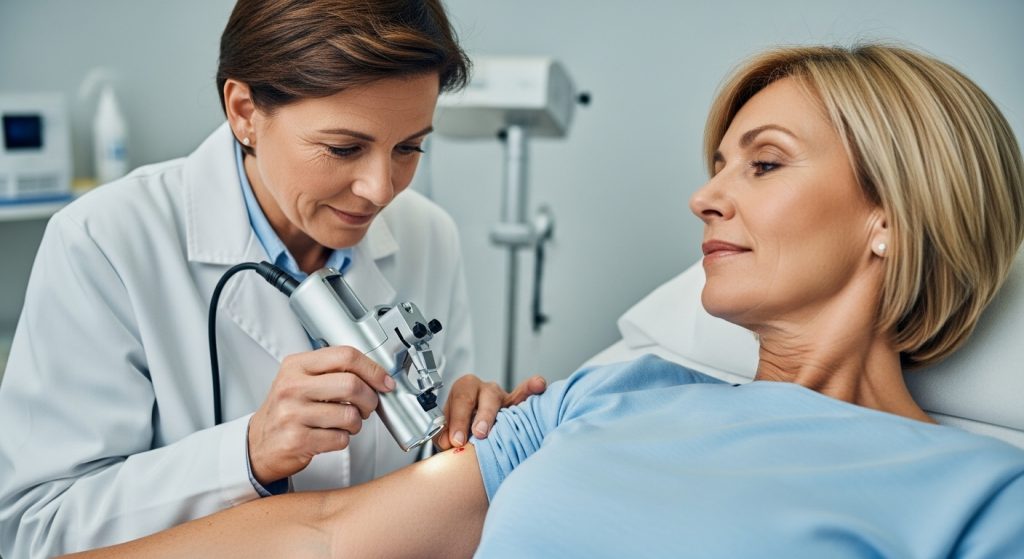 verificare alunite - melanom