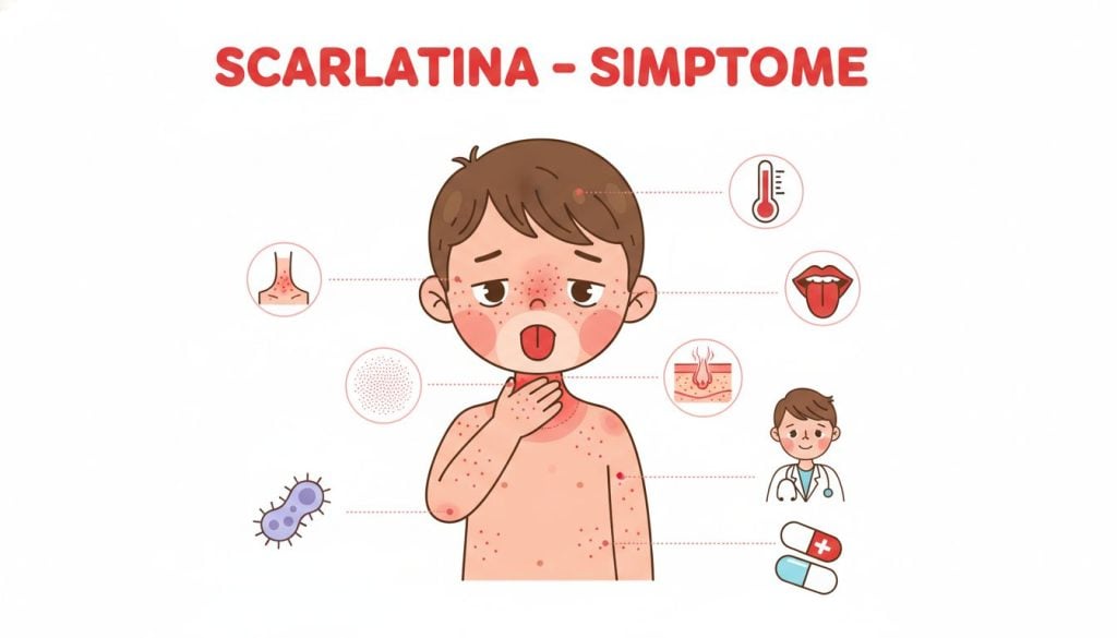simptomele scarlatinei