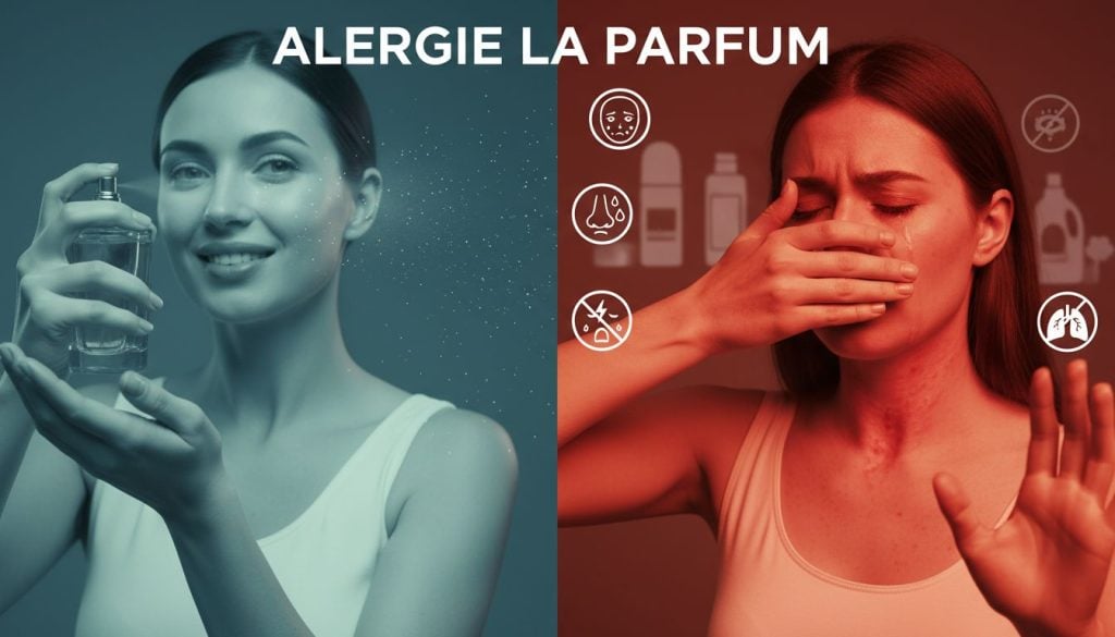 Alergia la parfum