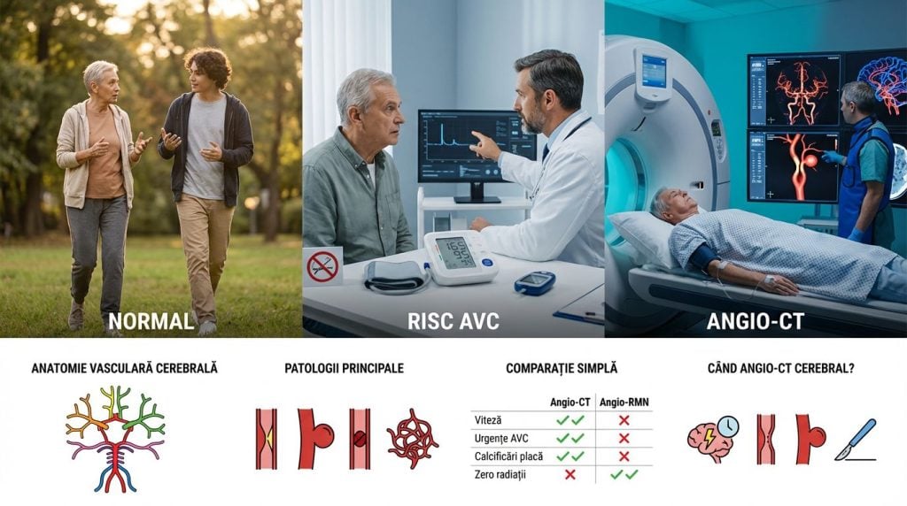angiografia CT cerebrală