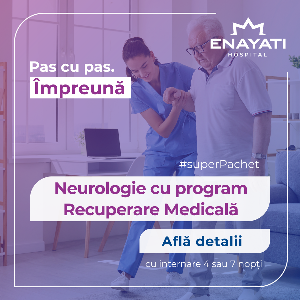 Pachet Neurologie cu Program de Recuperare Medicală