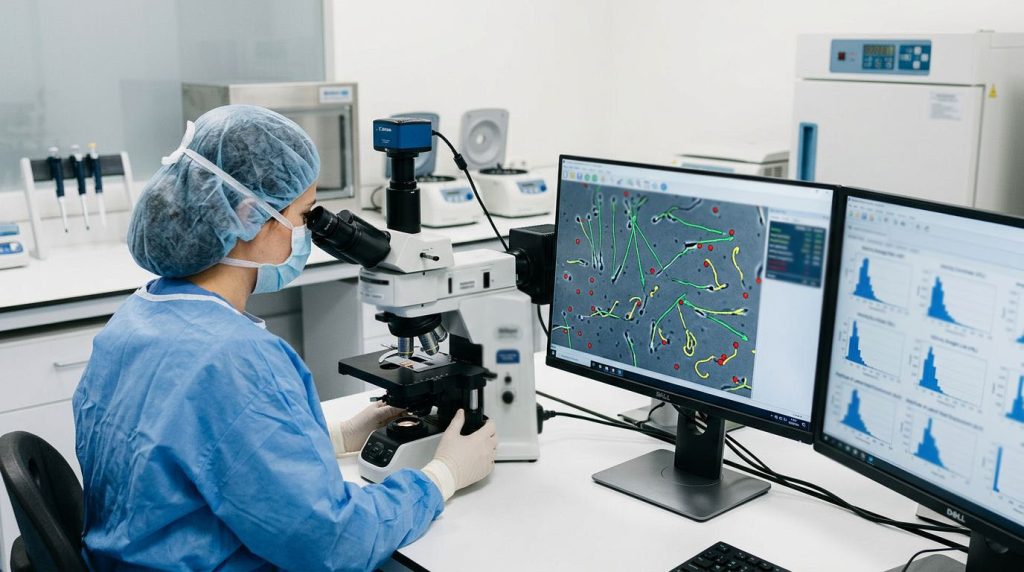 Analiza computerizata a spermatozoizilor