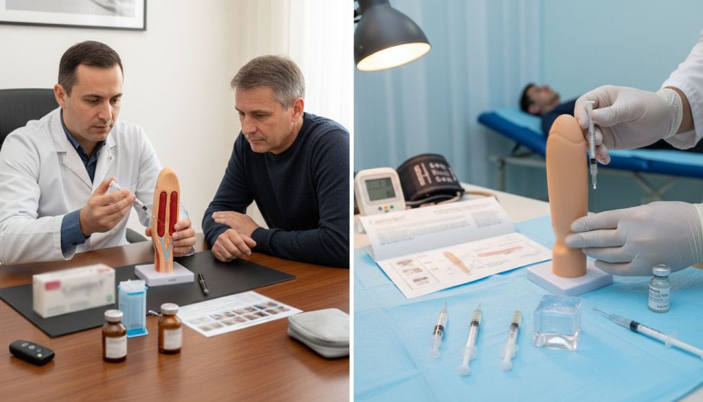 Injectiile intracavernoase