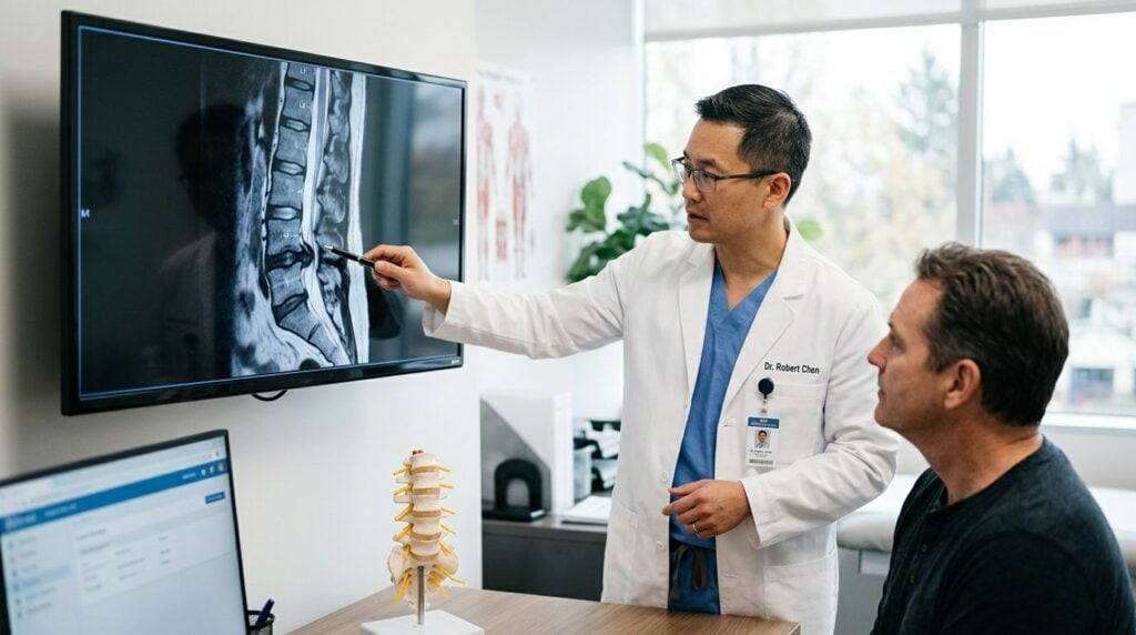 Discopatia lombara si hernia de disc