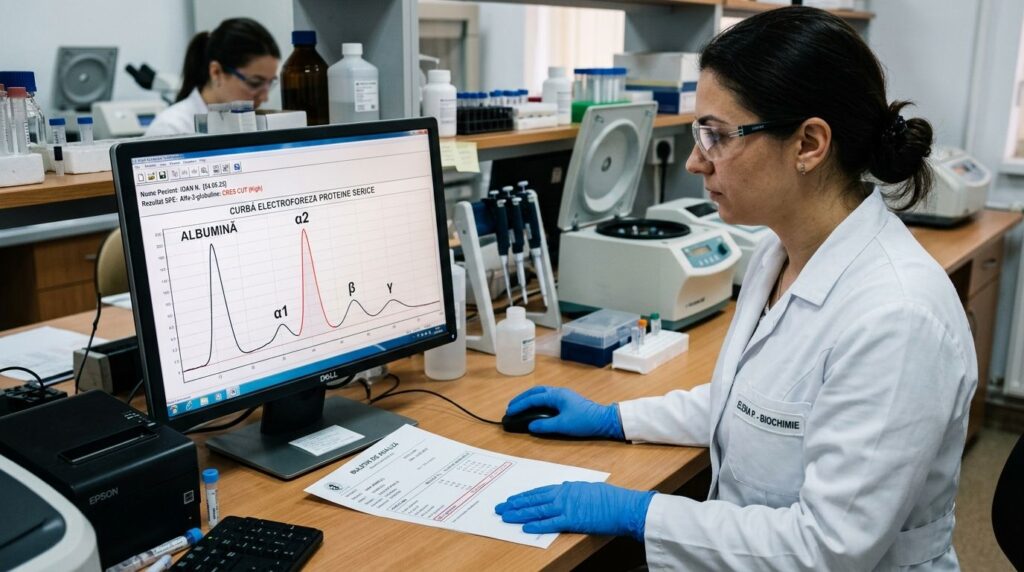 Alfa-2 globulinele crescute și interpretarea electroforezei proteinelor