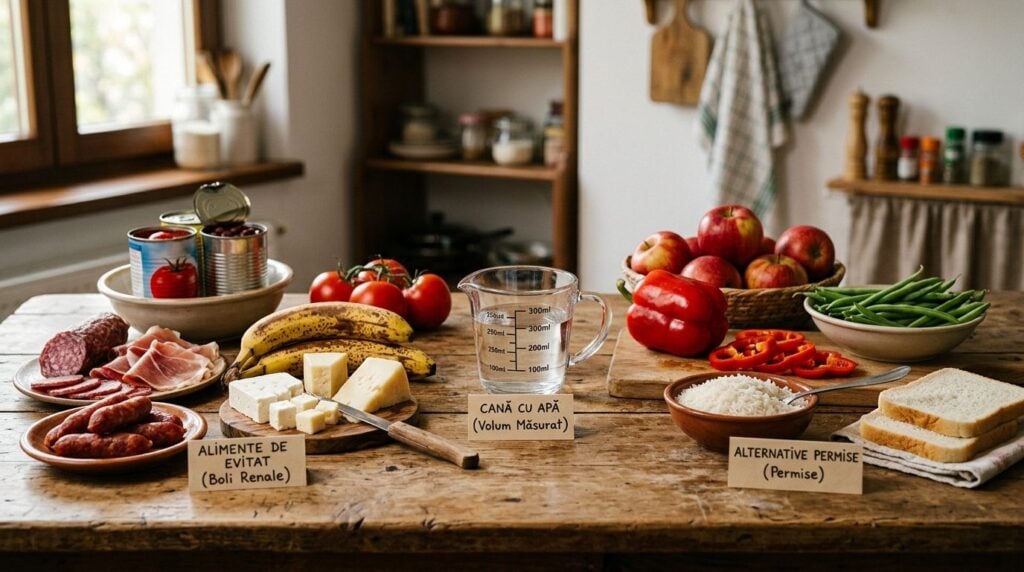 Alimentele care suprasolicită rinichii și ar trebui evitate în boli renale