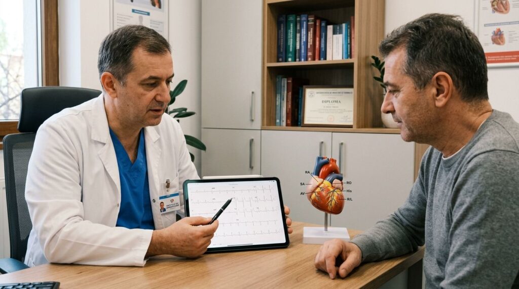 Blocul de ramură dreapta și ce semnalează pe electrocardiogramă