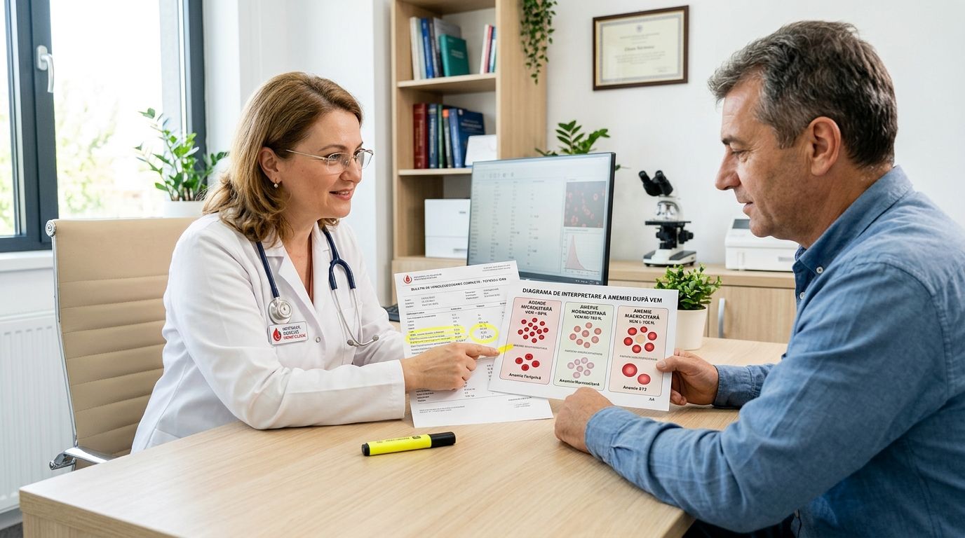 Concentrația medie de hemoglobină eritrocitară și valorile CHEM normale