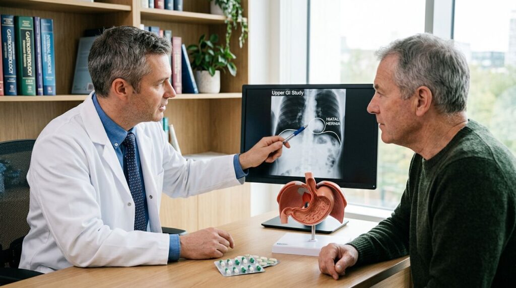 Hernia hiatală și schema modernă de tratament