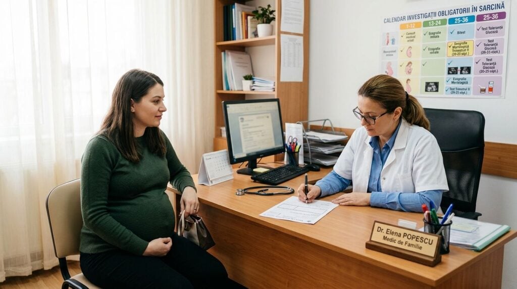 Morfologia fetală cu bilet de trimitere și investigațiile prenatale obligatorii