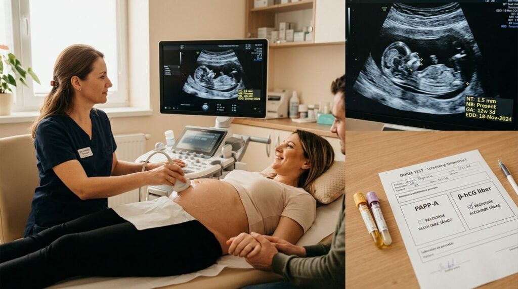 Morfologia fetală din trimestrul 1 și dublul test