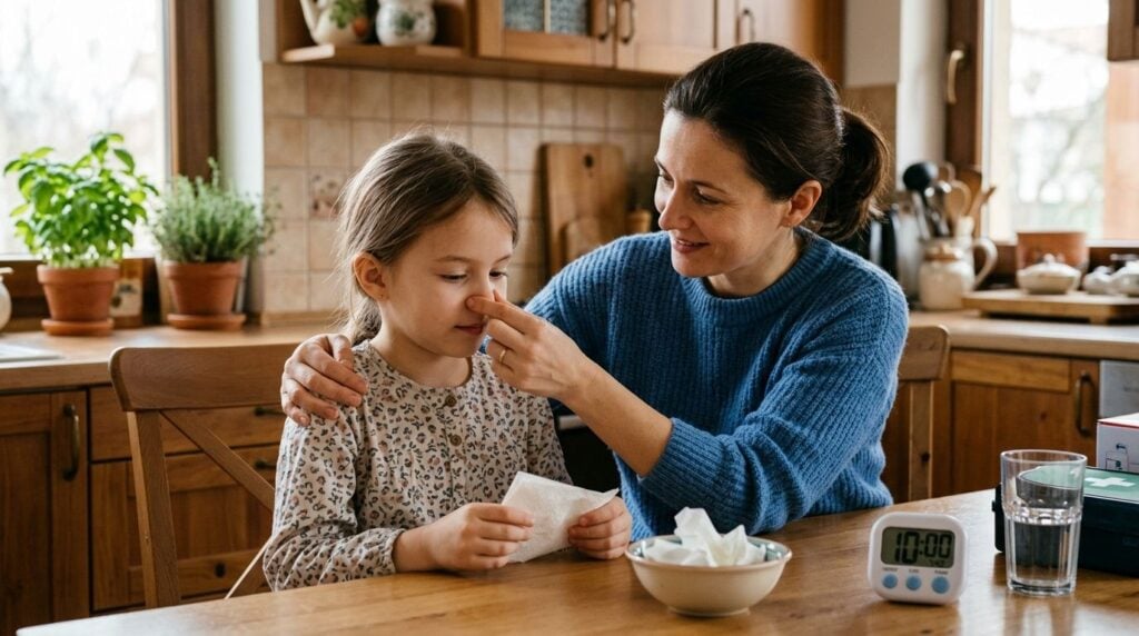 Sângerarea nazală la copii și cauzele epistaxisului în pediatrie