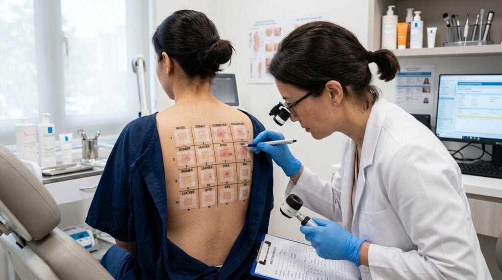 Dermatita de contact și abordarea în alergiile cutanate