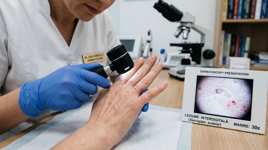 Râia la oameni și aspectul leziunilor de scabie