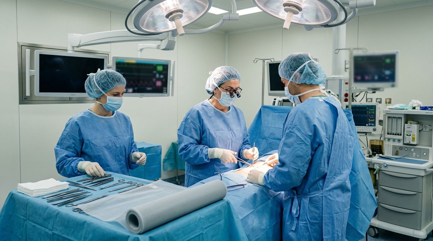 Operația de eventrație și repararea defectului parietal postoperator