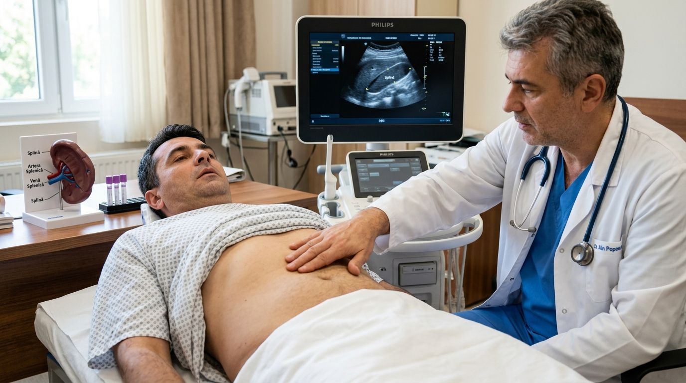 Splina mărită și splenomegalia din bolile hematologice
